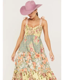 Free People Women's Bluebell Maxi Dress -Dan Post Store 2000388006 700 P2