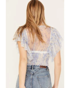 Dan Post Store 28 Free People Women's Sugar Mesh Blouse