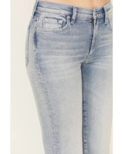 7 For All Mankind Women's Medium Wash Camila Mid Rise Dojo Trouser Jeans -Dan Post Store 2000388105 414 P4