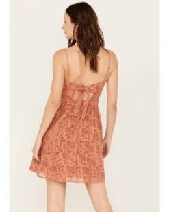 Molly Bracken Women's Lace Button-Down Sleeveless Mini Dress -Dan Post Store 2000388358 220 P4