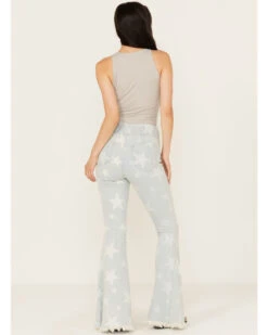 Show Me Your Mumu Women's Light Wash Berkley Bells Americana Jeans