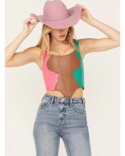 Understated Leather Women's Neon Moon Bustier -Dan Post Store 2000389066 900 P2