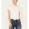 Free People Women's Call Me Baby Short Sleeve Tee -Dan Post Store 2000390356 103 P1