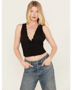 Free People Women's Nolan Cropped Tank Top 8 Free People Women's Nolan Cropped Tank Top -Dan Post Store 2000392161 001 P1