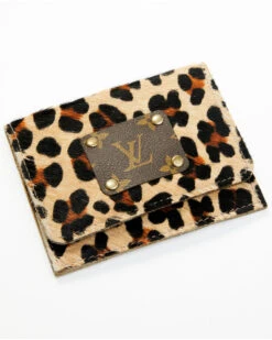 Keep It Gypsy Women's Flora Leopard Print Cowhide Wallet