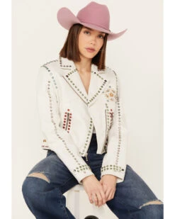 Double D Ranchwear Women's Hay Babies Studded Jacket -Dan Post Store 2000395228 110 P2