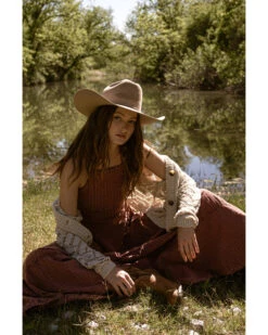 Free People Women's Mind Over Matter Midi Dress 8 Free People Women's Mind Over Matter Midi Dress -Dan Post Store 2000395503 661 P1