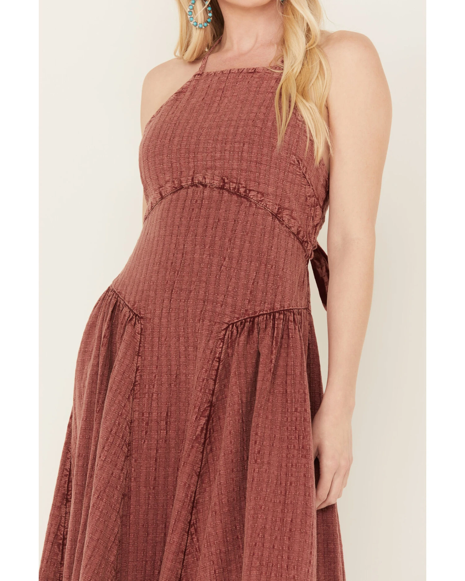 Free People Women's Mind Over Matter Midi Dress 3 Free People Women's Mind Over Matter Midi Dress