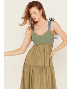 Free People Women's Bluebell Solid Maxi Dress